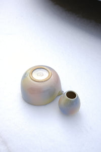 Chawan Set - Heart shaped Casual Denim Gradient