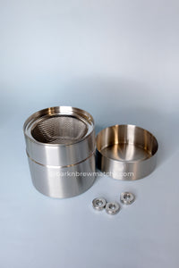 Matcha Sifter Canister Storage Stainless steel